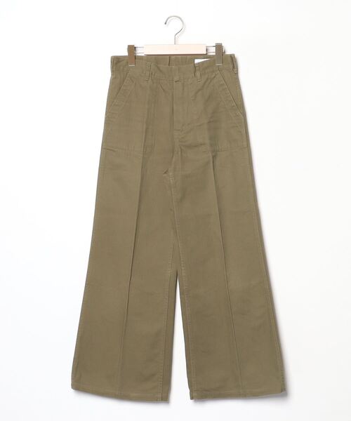 HYKE 13026/ツイルチノパン　テーパード　3size HYKE 13026/ツイルチノパンテーパード3size