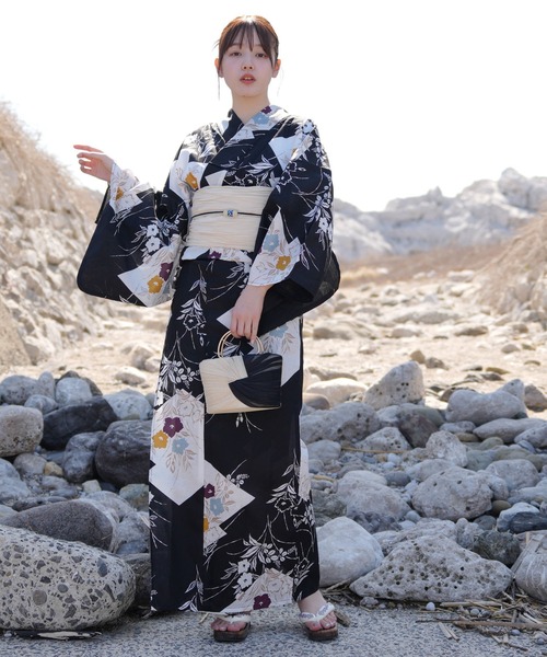 utatane 浴衣 選べる浴衣3点セット utataneオリジナル 国内染色