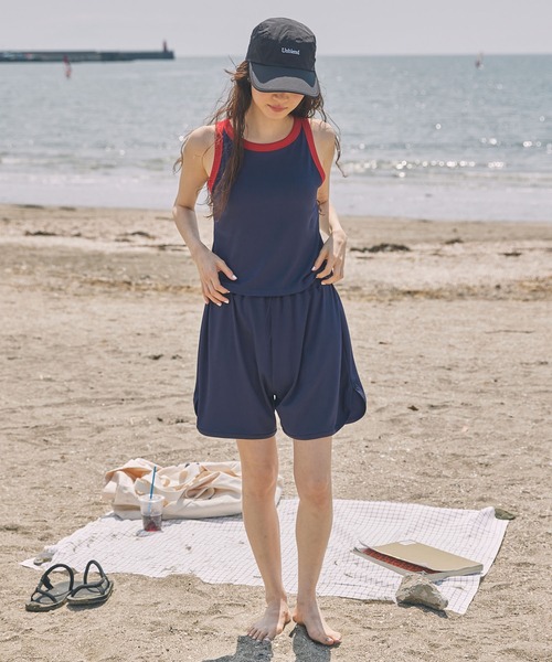 3点セット あめちゃん・水着・パンダ Unblend 水着 「Unblend」「3点セット」 UVカット アメスリ