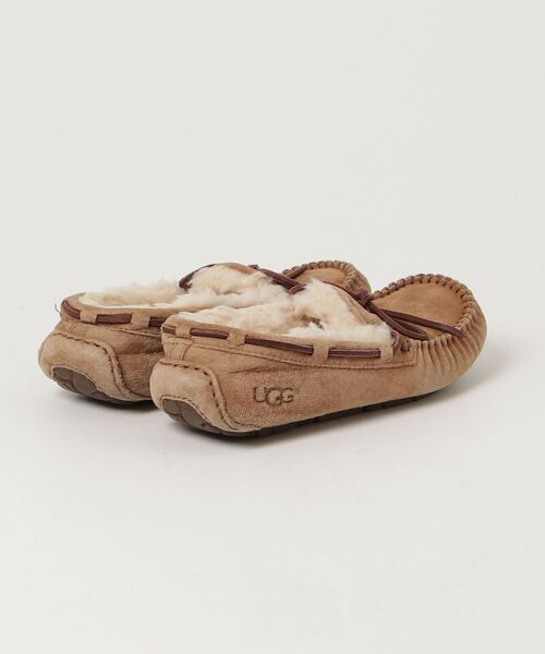 「UGG」 モカシンシューズ 22cm ブラウン レディース_画像2