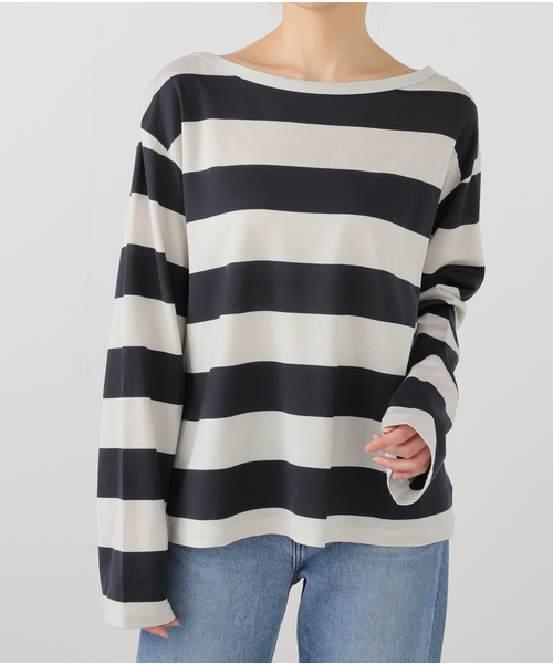「Spick & Span」 長袖カットソー - グレー レディース