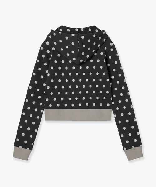 aeae パーカー WEB LOGO CROP HOOD ZIP UP レディース メンズ
