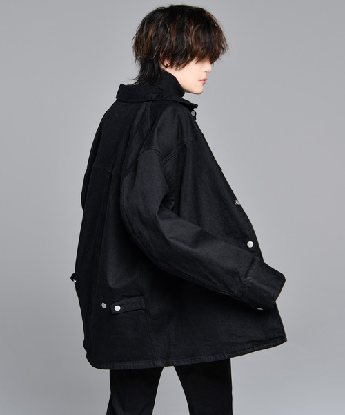 ADRER 「ADRER」 デニムジャケット MEDIUM ブラック メンズ