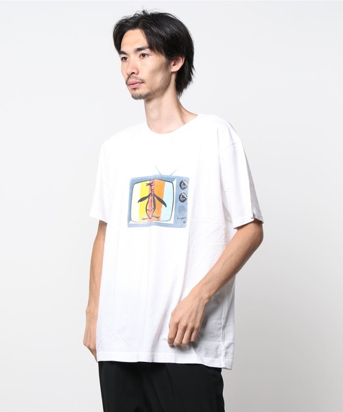 「Original Penguin by Munsingwear」 半袖Tシャツ M ホワイト メンズ