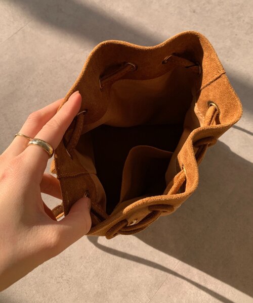 DouDou（ドゥドゥ） ショルダーバッグ バッグ スエードスタッズ