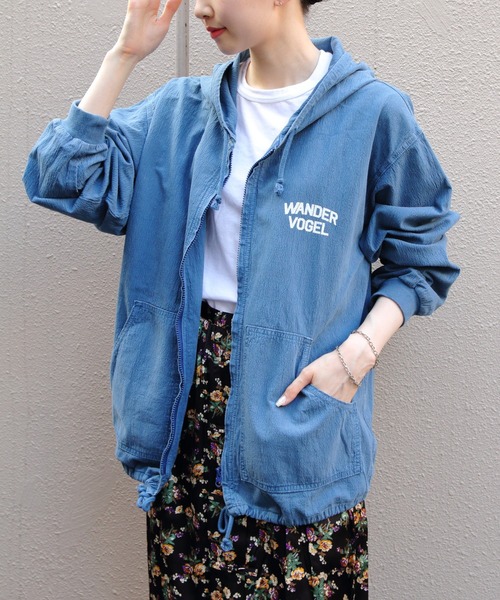 パーカー THE SHINZONE/シンゾーン　ワンダーフォーゲル ガーメントダイフーディー　WANDERVOGEL GARMENT DYED HOO