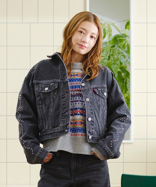 Levi's（リーバイス） デニムジャケット gジャン SHRUNKEN 90S