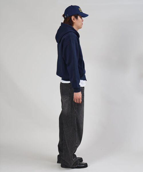 ffein パーカー 「FFEIN（フェイン）」ヘビーウエイト2段ロゴ立体