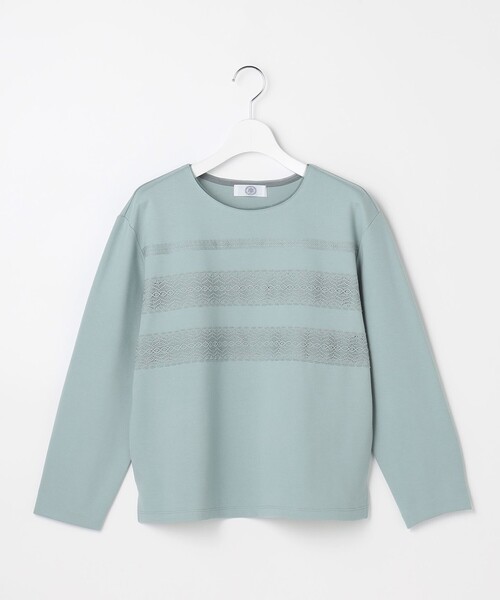 J.PRESS（J.プレス） tシャツ アモーレポンチ レース カットソー 