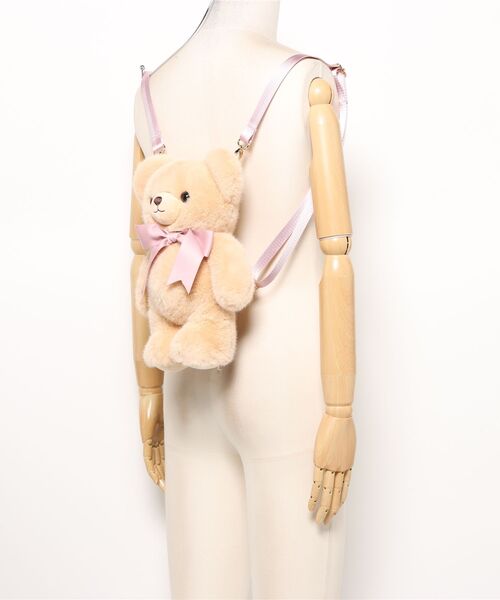 Chalmiere フラッフィベアぬいぐるみバッグ 🧸フラッフィベアぬいぐるみバッグ🧸 . 🎀フラッフィベア