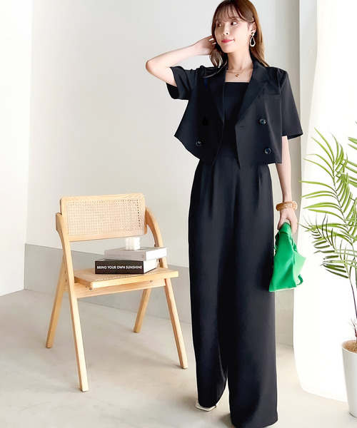 「RIRIYANO」 テーラードジャケット LARGE ブラック レディース_画像9