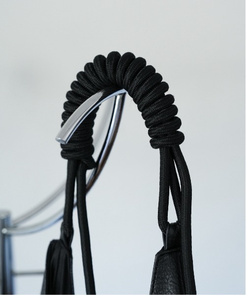 LURAKU トートバッグ 「LURAKU」 Synthetic Leather Rope Handle