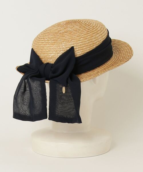 「CAROLINA GLASER」 ストローハット - ベージュ レディース_画像2