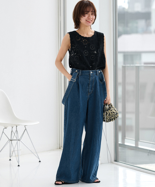 JOURNAL STANDARD relume サスペンダーデニム 新品タグ付き JOURNAL STANDARD relume（ジャーナルスタンダード レリューム）の