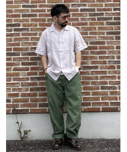 「Salt&Pepper」 半袖シャツ X-LARGE ブルー メンズ_画像9