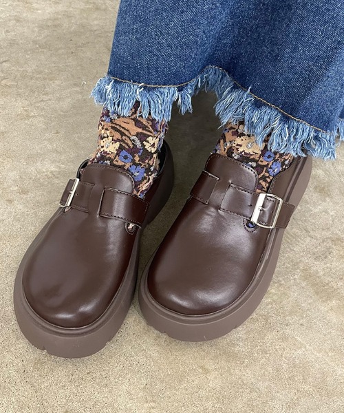 CRB サンダル ベルトサボサンダル レディース : ZOZOTOWN Yahoo!店