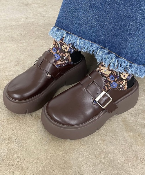 CRB サンダル ベルトサボサンダル レディース : ZOZOTOWN Yahoo!店
