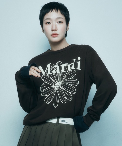 マルディ　MARDI MERCREDI 長袖トップス Mardi Mercredi（マルディメクルディ） tシャツ TSHIRT LONG SLEEVE