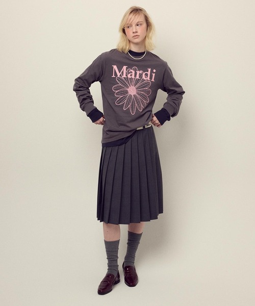 大人気 MARDI Mercredi Tシャツとロングスカート Mardi Mercredi（マルディメクルディ） tシャツ TSHIRT LONG SLEEVE