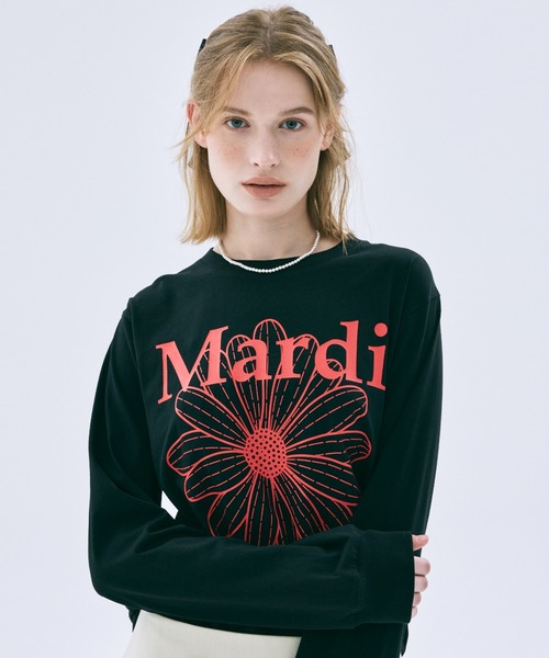 マルディ　MARDI MERCREDI 長袖トップス Mardi Mercredi（マルディメクルディ） スウェット SWEATSHIRT RAGLAN