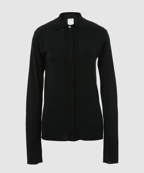 新品　seya. HIGH GAUZE SILK SHIRT シルクシャツ seya. ブラウス シャツ HIGH GAUZE SILK SHIRT/ULTRA FINE 2/120 SILK