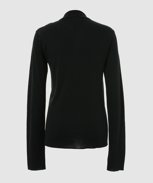 seya. ブラウス シャツ HIGH GAUZE SILK SHIRT/ULTRA FINE 2/120 SILK