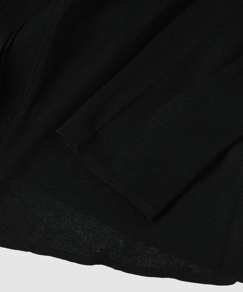 seya. ブラウス シャツ HIGH GAUZE SILK SHIRT/ULTRA FINE 2/120 SILK