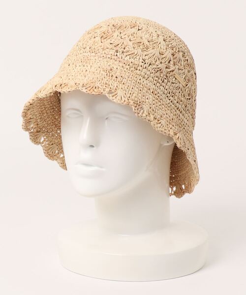 「kaorinomori」 帽子 M/57.5cm ブラウン レディース_画像2