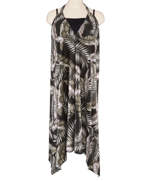 San-ai Resort 三愛水着楽園 水着 「WEB限定」ドレスパレオ3点セット