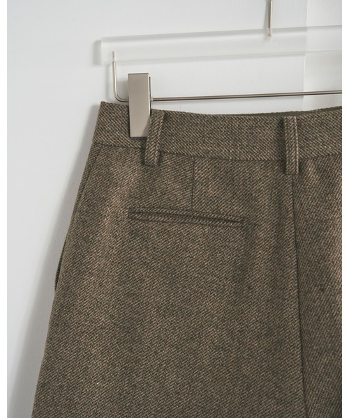 anuke（アンヌーク） パンツ Herringbone Short Pants レディース