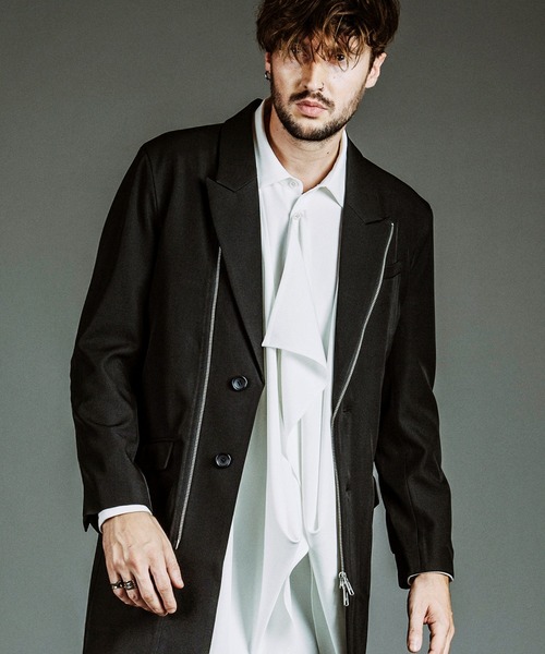 NO ID.（ノーアイディー） チェスターコート コート 「NO ID