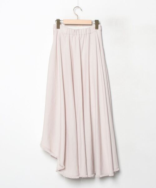 専用　ベージュ フレアスカート オペーク ドット クリップ OPAQUE.CLIP ポケットデザインフレア