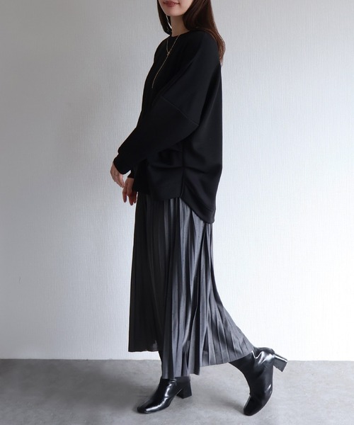 sin.ca スカート ドットラインストーン プリーツスカート : ZOZOTOWN