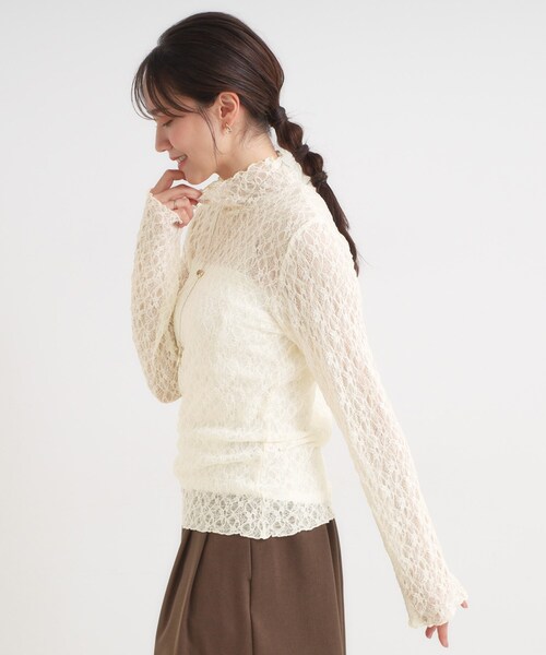 Cutie Blonde（キューティーブロンド） tシャツ 「S-LL」上品なレース