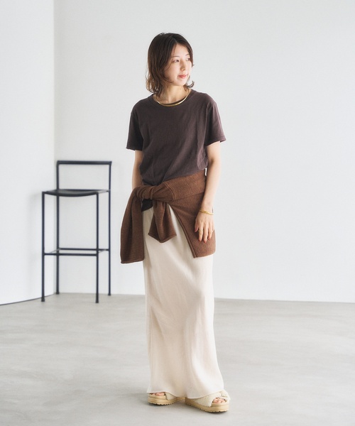 「LE TALON」 フラットサンダル LARGE レモンイエロー レディース_画像7
