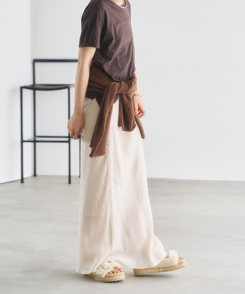 「LE TALON」 フラットサンダル LARGE レモンイエロー レディース_画像9
