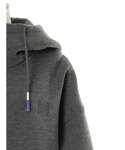 UN3D.（アンスリード） パーカー FABRIC MIX WZIP HOODIE / バイカラー