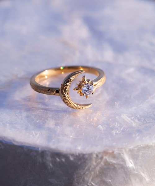 IRIEBEACH（アイリービーチ） 指輪 リング sun and moon ring