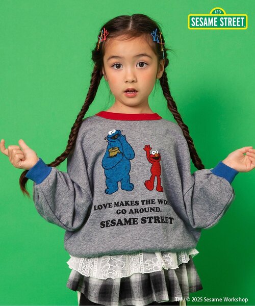 SESAME STREET（セサミストリート） トレーナー 2色2柄トレーナー