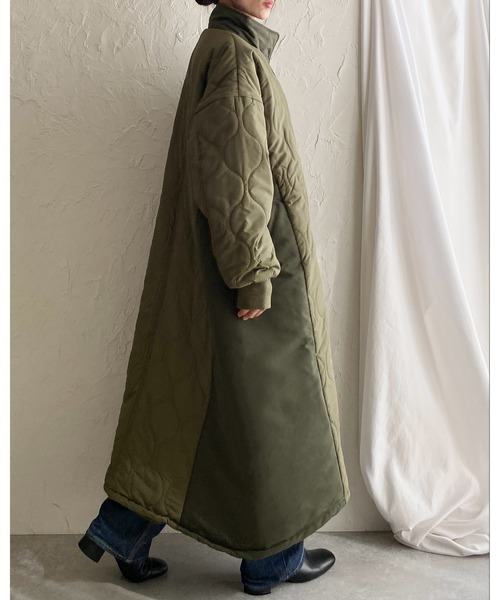 She's Closet ダウンコート ダウンジャケット 中綿ロング丈Aライン