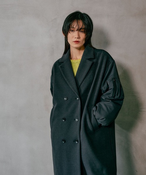 LEPSIM（レプシィム） コート アウター ドッキングロングコート 606787