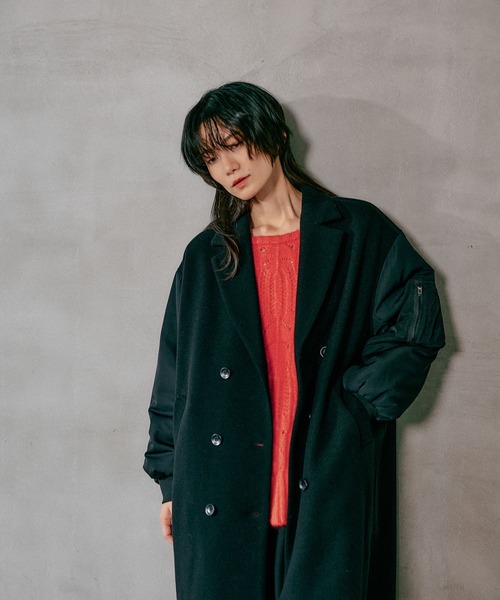 LEPSIM（レプシィム） コート アウター ドッキングロングコート 606787