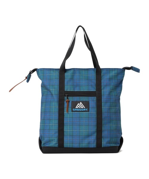 トートバッグ 「別注」GREGORY / VINTAGE SIMPLE TOTE CHECK  「A4サイズ収納 / PC収納可」 レディースの画像