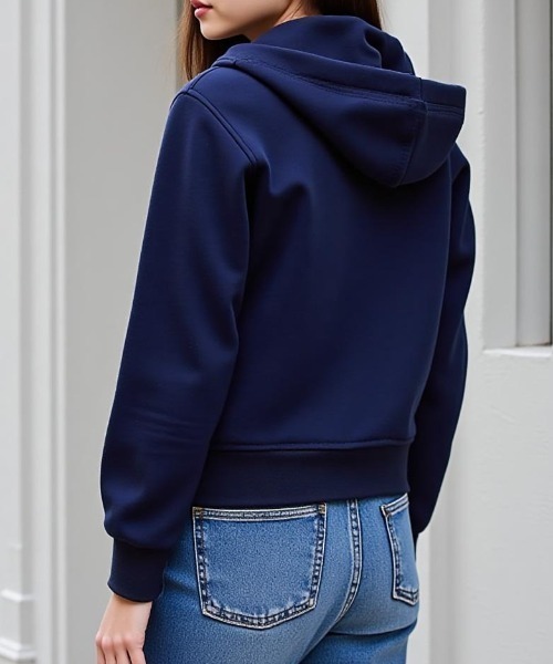 cammie パーカー ベーシックショートパーカー レディース : ZOZOTOWN