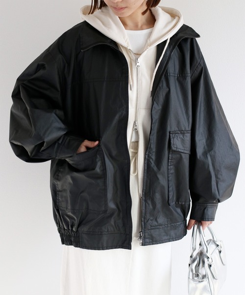 「cepo」 ブルゾン M ベージュ レディース_画像9