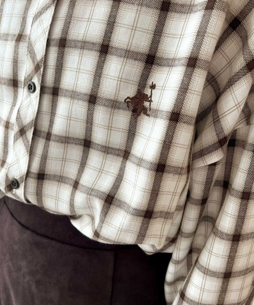 「classicalelf」 長袖シャツ SMALL グレー レディース_画像6