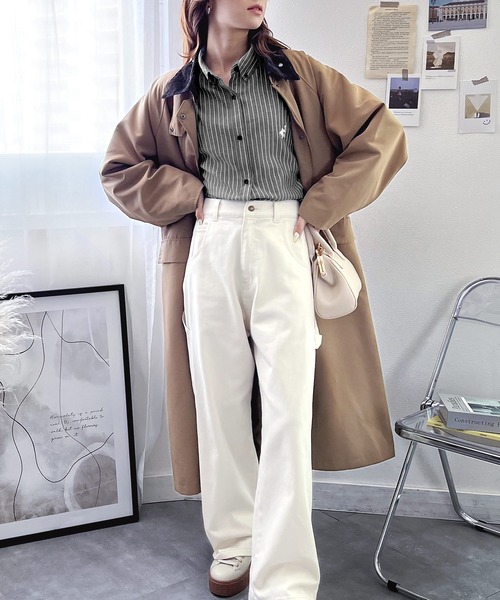 「classicalelf」 長袖シャツ SMALL グレー レディース_画像7