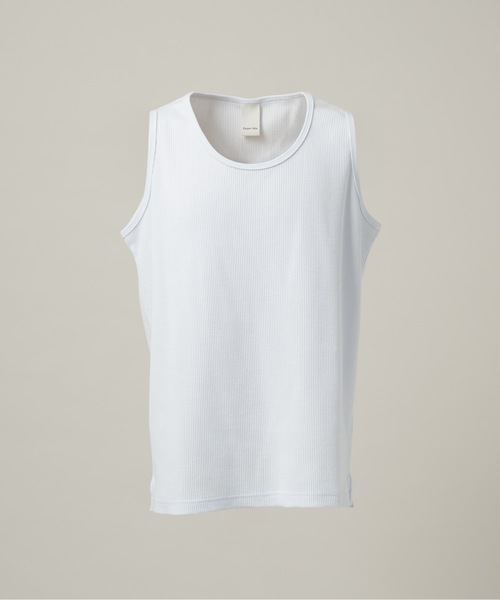 Casper John（キャスパージョン） タンクトップ Layered waffle tank