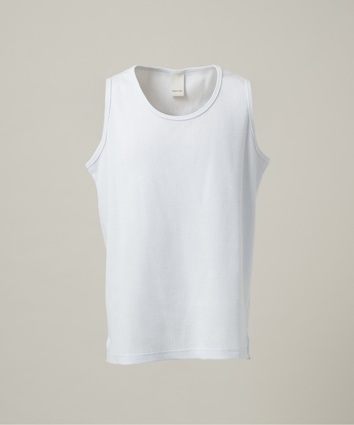 Casper John（キャスパージョン） タンクトップ Layered waffle tank