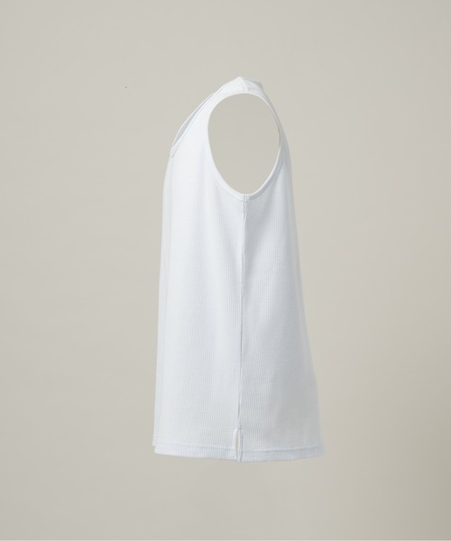Casper John（キャスパージョン） タンクトップ Layered waffle tank
